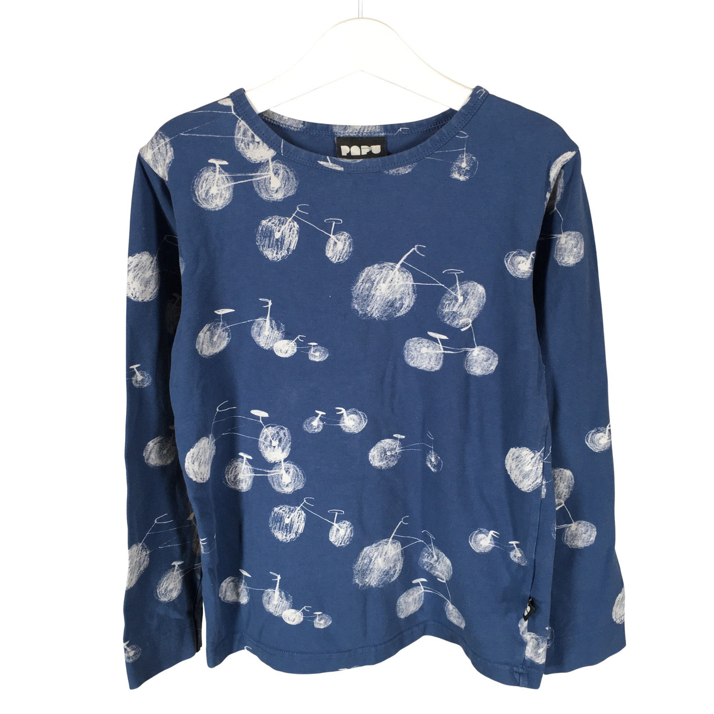 Unisex Papu - Tricot shirt, size 134 - 140 - Blue (1)