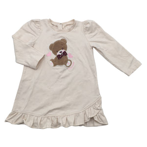 Unisex Monnalisa - Sweatshirt dress, size 68 - 74 - Beige (1)