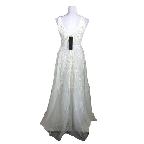 Unisex Born - Party dress, size 34 - White (2)