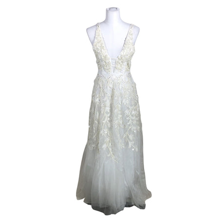 Unisex Born - Party dress, size 34 - White ()
