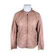 Unisex Saki - Leather jacket, size 46 - Light pink ()
