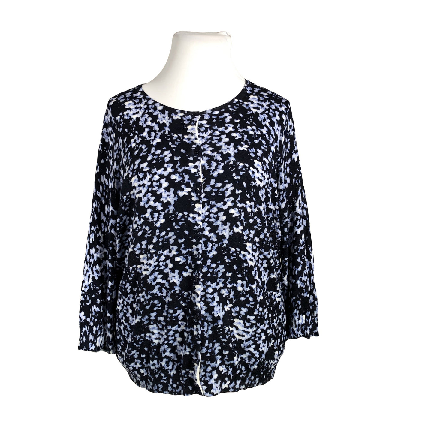 Unisex Global - Cardigan, size 46 - Blue (1)