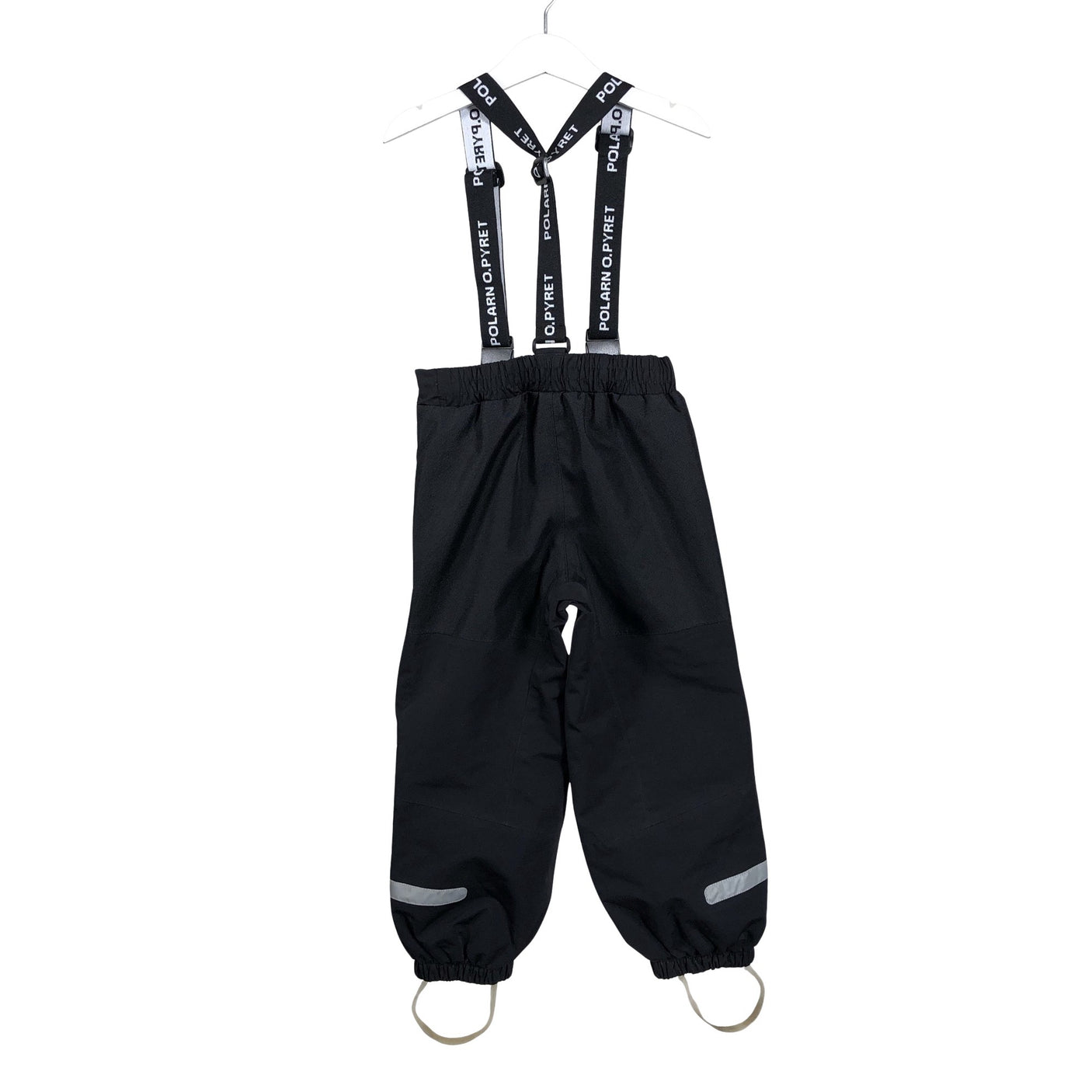 Unisex Polarn O. Pyret - Spring/Fall pants, size 104 - 110 - Black (2)