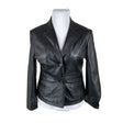 Unisex Ril's - Leather jacket, size 42 - Black ()
