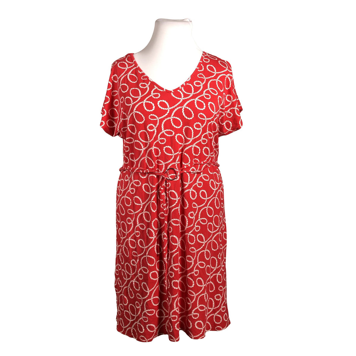 Unisex Nanso - Tricot dress, size 42 - Red (1)