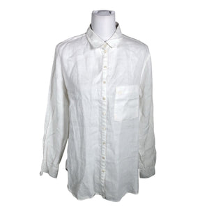 Unisex Marc O'Polo - Collared shirt, size 40 - White (1)