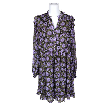Unisex Rue de Femme - Schiffon dress, size 38 - Violet ()