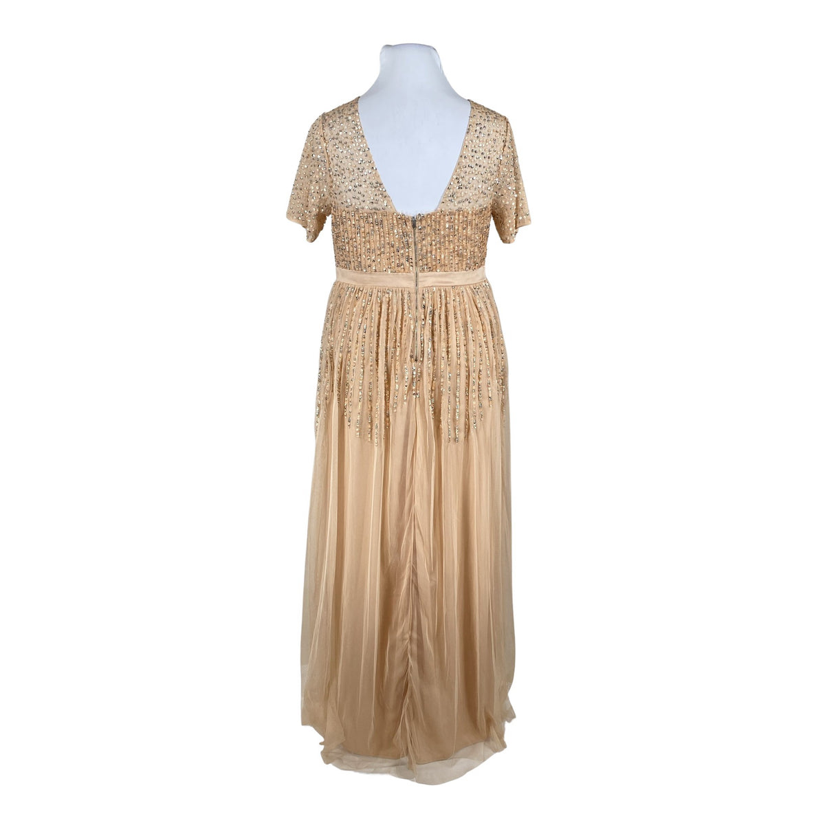 Unisex Maya Deluxe - Party dress, size 44 - Beige (2)