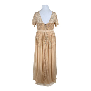 Unisex Maya Deluxe - Party dress, size 44 - Beige (2)