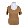 Unisex NOSH - Tricot shirt, size 42 - Brown ()