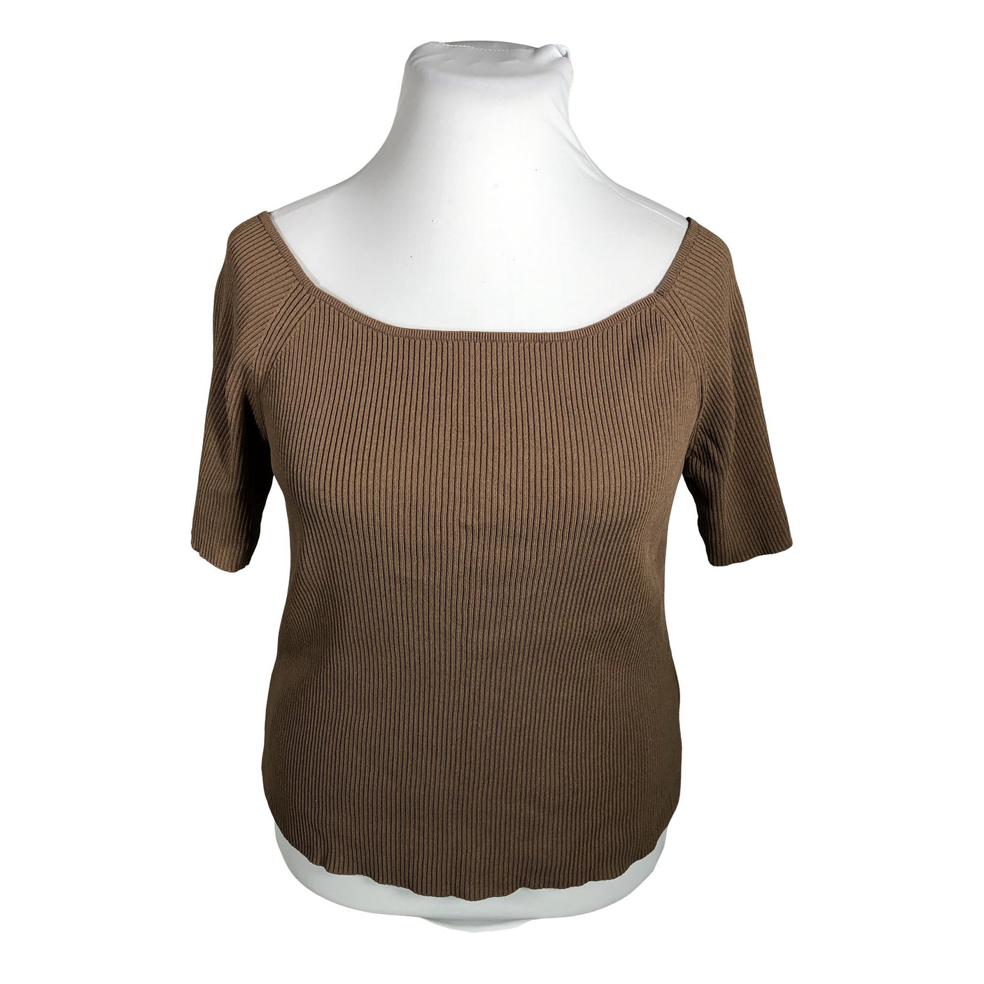 Unisex Lindex - Tricot shirt, size 42 - Brown (1)