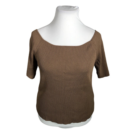 Unisex Lindex - Tricot shirt, size 42 - Brown ()