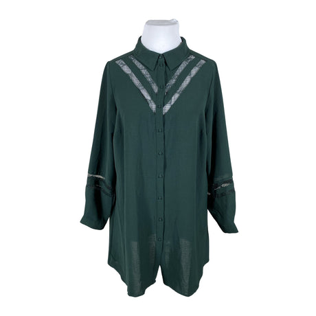 Unisex Zizzi - Dress, size 48 - Green ()