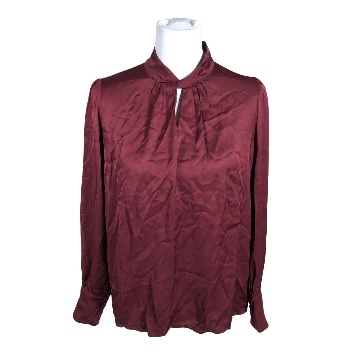 Unisex More&More - Blouse, size 38 - Wine red (1)