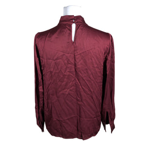 Unisex More&More - Blouse, size 38 - Wine red (2)