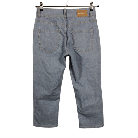 Unisex Red Button - Capri pants, size 38 - Blue (2)