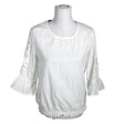 Unisex Sunday - Blouse, size 38 - White ()