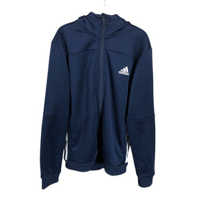 Unisex Adidas - Track jacket, size 146 - 152 - Blue (1)