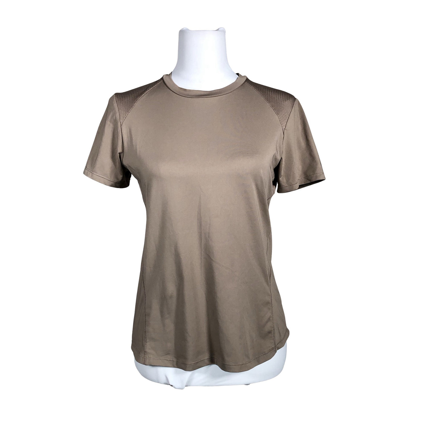 Unisex Soc - Sports shirt, short sleeve, size 36 - Brown (1)