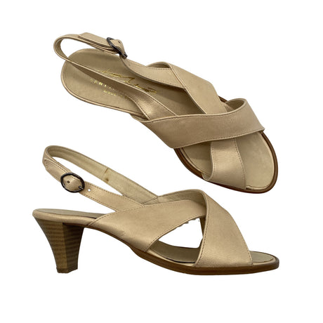 Unisex Pertti Palmroth - Heeled sandals, size 39 - Gold ()