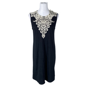 Unisex Lumoan - Tricot dress, size 38 - Black (1)