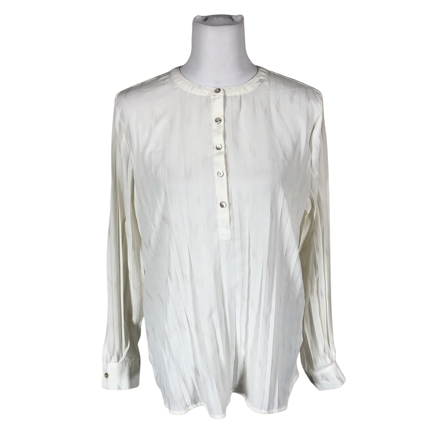 Unisex Saint Tropez - Blouse, size 40 - White (1)