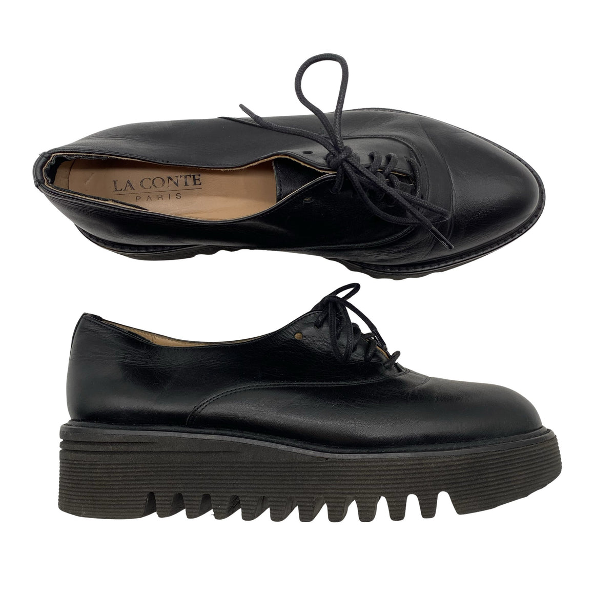 Unisex La Conte Paris - Walking shoes, size 38 - Black (1)