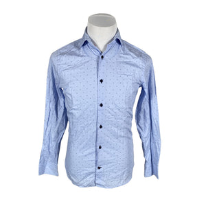 Unisex Riley - Collared shirt, size S - Light blue (1)