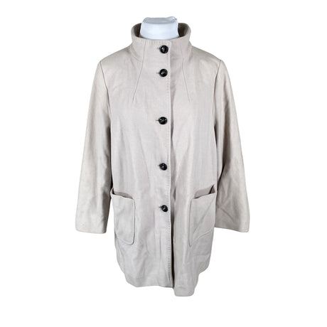 Unisex Basler - Wool coat, size 46 - Beige ()