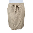 Unisex Gerry Weber - Fabric skirt, size 44 - Beige ()