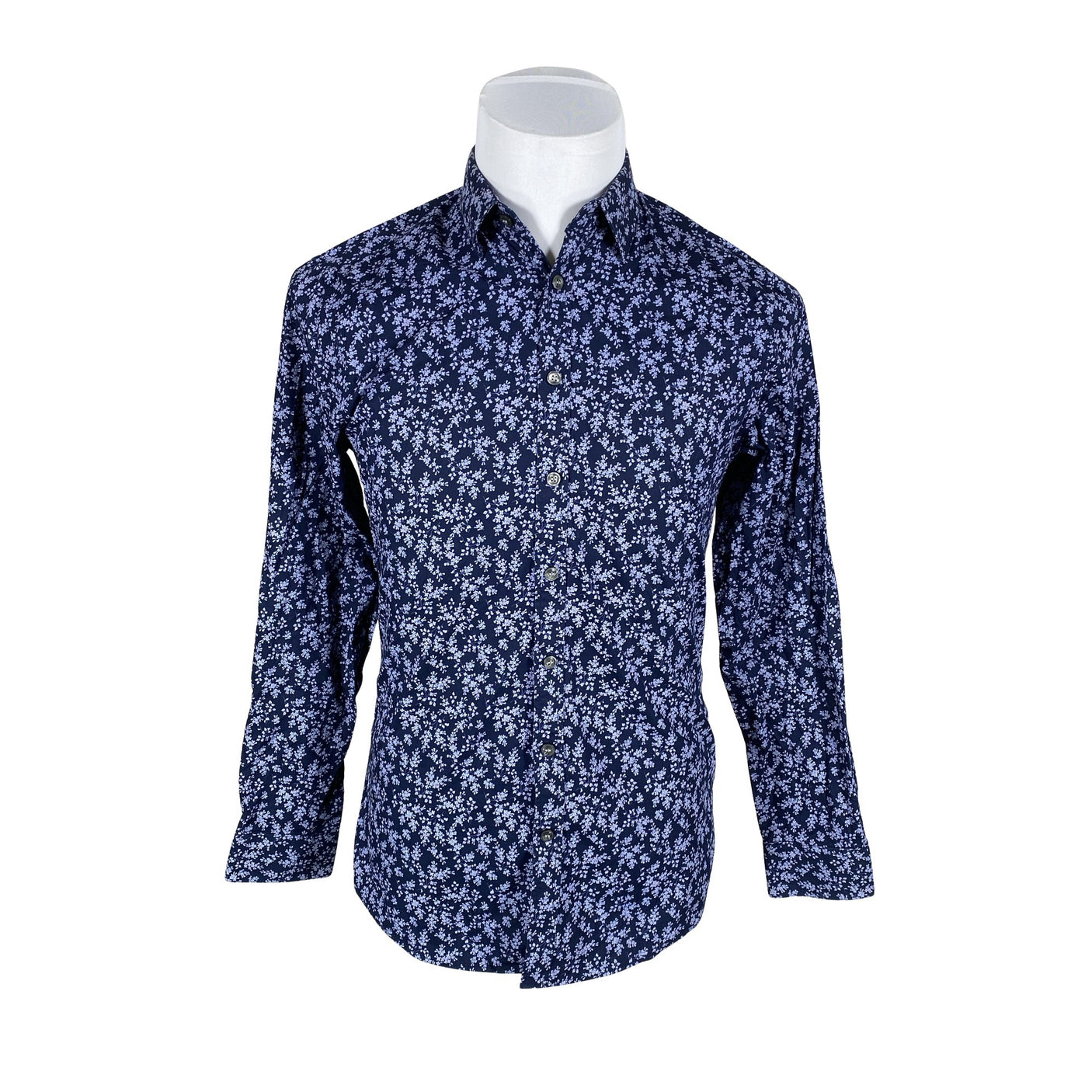 Unisex Tiger of Sweden - Collared shirt, size M - Blue (1)