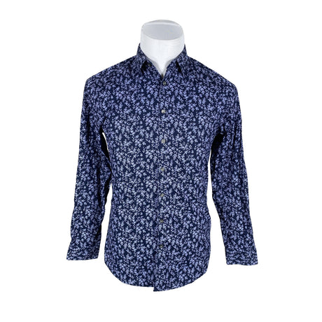 Unisex Tiger of Sweden - Collared shirt, size M - Blue ()