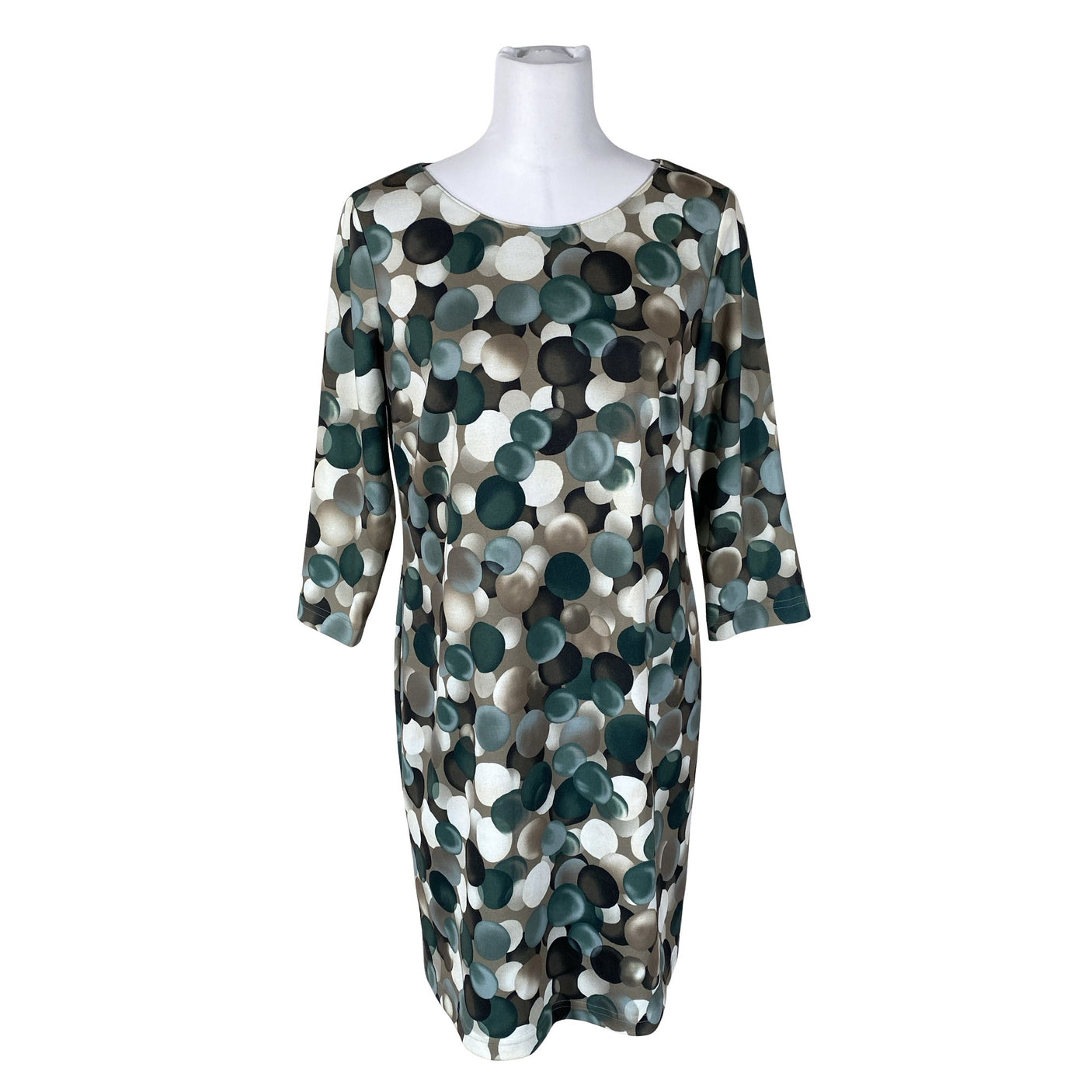 Unisex Taifun - Tricot dress, size 40 - Green (1)