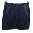 Unisex Esprit - Fabric skirt, size 40 - Blue ()