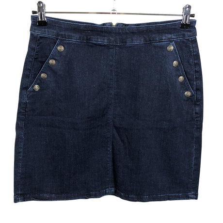 Unisex Esprit - Fabric skirt, size 40 - Blue ()