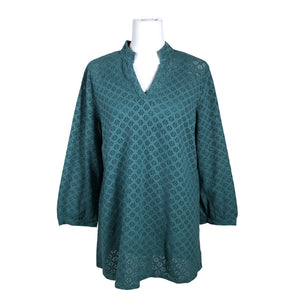Unisex NOSH - Tricot tunic, size 38 - Green (1)
