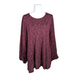 Unisex Gudrun Sjöden - Tricot tunic, size 38 - Wine red ()