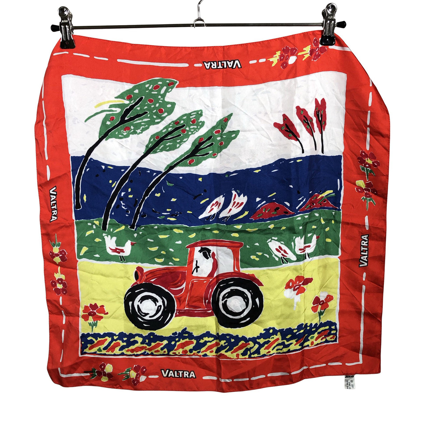 Unisex Valtra - Scarf, size Mini - Red (2)