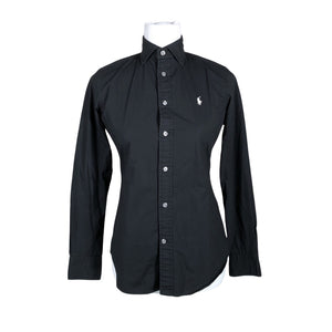 Unisex Polo Ralph Lauren - Collared shirt, size 36 - Black (1)