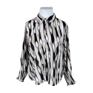 Unisex I Say - Blouse, size 44 - Gray (1)