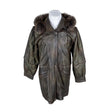 Unisex Nahkamaailma - Leather jacket, size XL - Brown ()