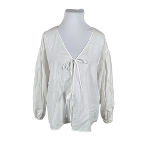 Unisex Lindex - Blouse, size 44 - White (1)