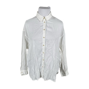 Unisex I Say - Blouse, size 44 - White (1)