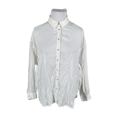 Unisex I Say - Blouse, size 44 - White ()