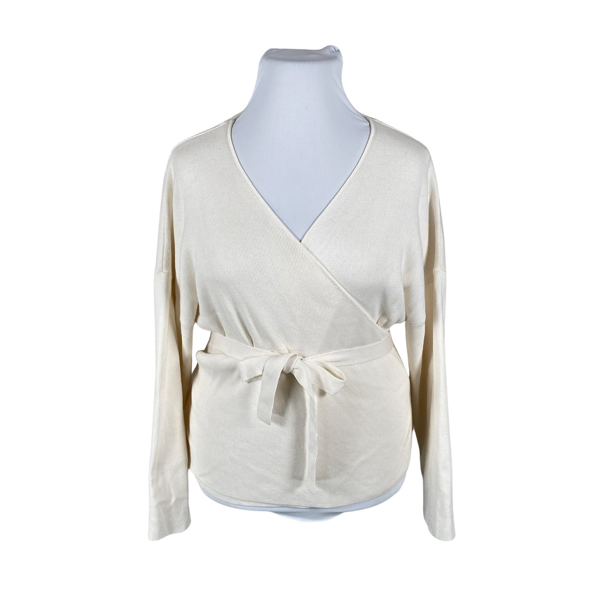 Unisex Essentials by Stockmann - Cardigan, size 46 - Natural white (1)