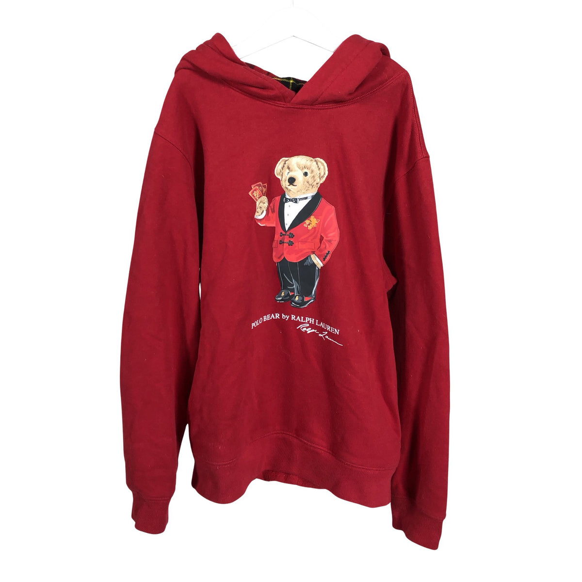 Unisex Polo Ralph Lauren - Hoodie, size 170 - 176 - Red (1)