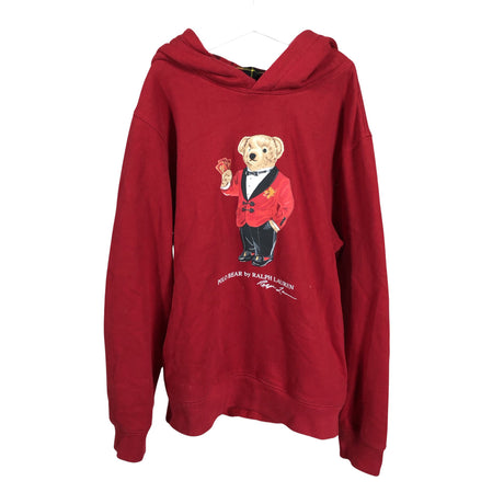 Unisex Polo Ralph Lauren - Hoodie, size 170 - 176 - Red ()