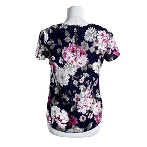 Unisex Billie&Blossom - Short-sleeved blouse, size 38 - Black (2)