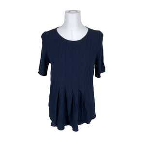 Unisex Hugo Boss - Short-sleeved blouse, size 38 - Blue (1)