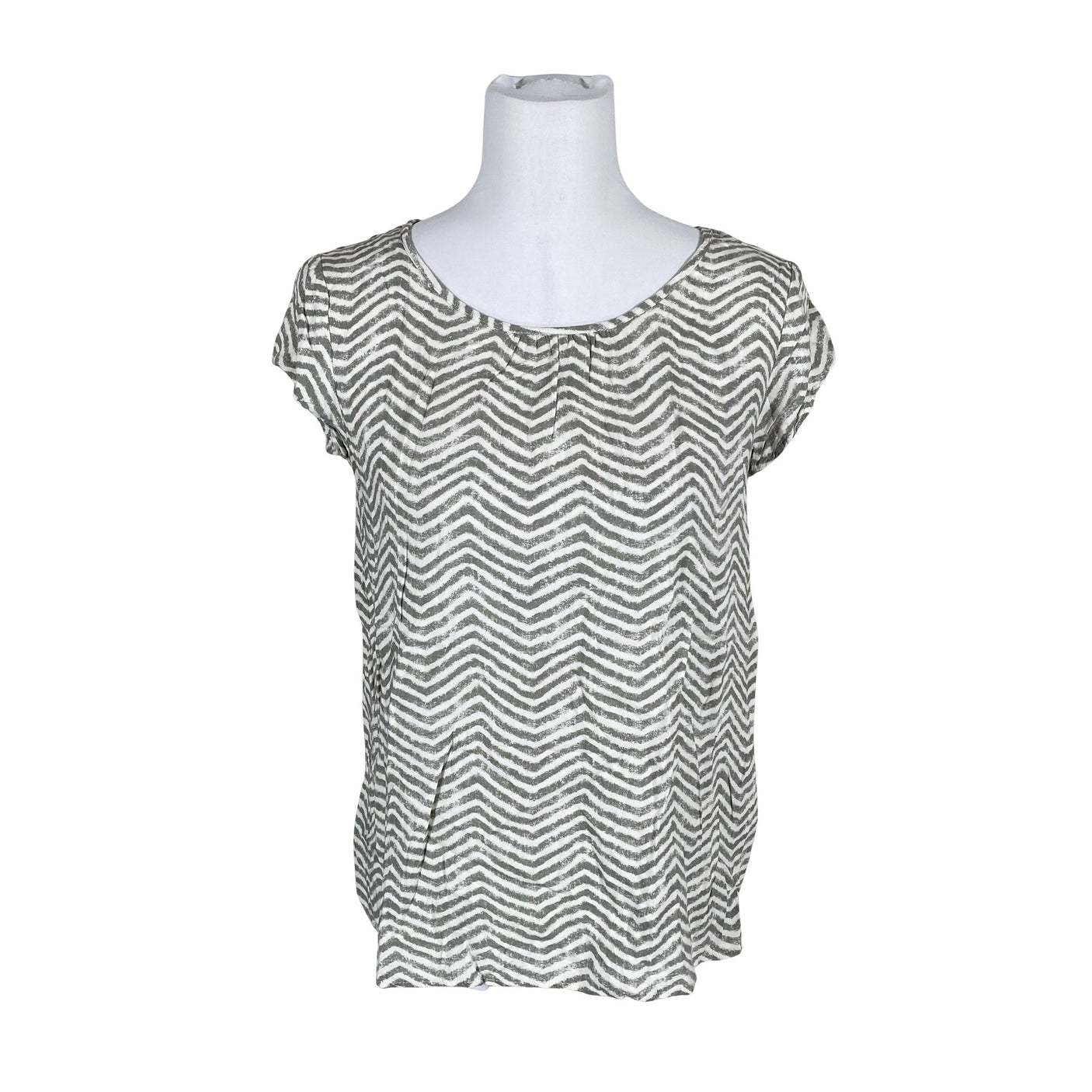 Unisex Soyaconcept - Short-sleeved blouse, size 38 - Green (1)